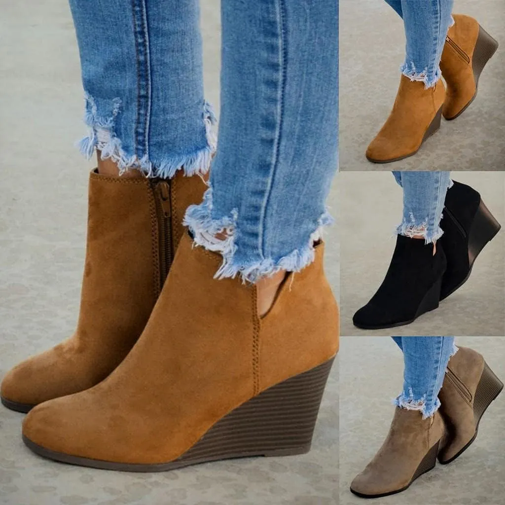 Gibobby Platform Sandals Espadrille,Women's Straps Platform Wedges Sandals Casual Summer Closed Toe Espadrilles Sandals