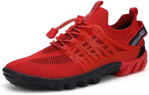 Men's Women's Breathable Mesh Sneakers for Sport Trekking Running
