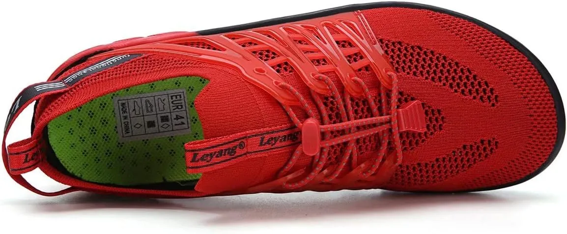Men's Women's Breathable Mesh Sneakers for Sport Trekking Running