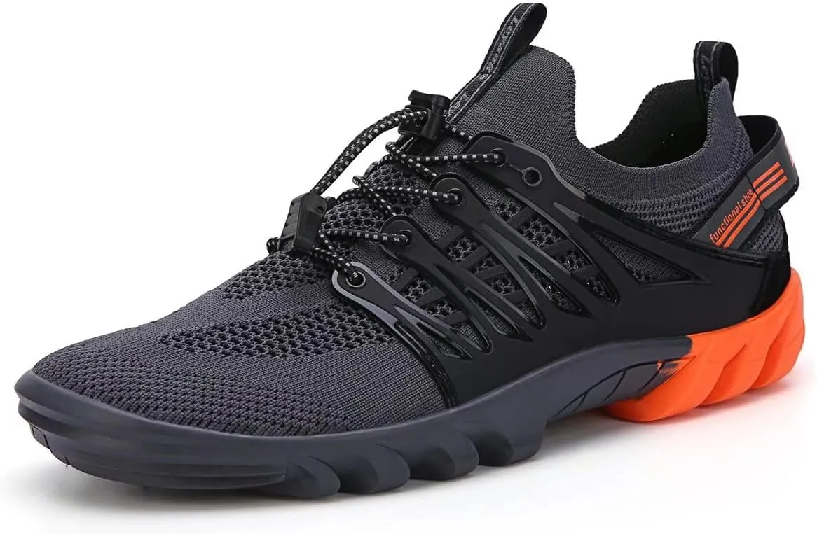 Men's Women's Breathable Mesh Sneakers for Sport Trekking Running