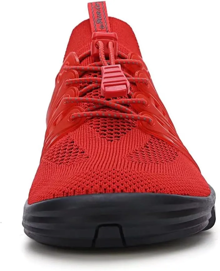 Men's Women's Breathable Mesh Sneakers for Sport Trekking Running