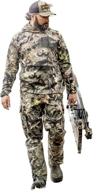 Nomad Men's Longneck Hoodie | Mid-Weight Water Resistant Hunting Fleece